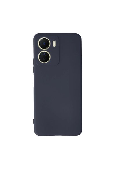 OEM Vivo Y16 Case First Silicone - Navy Blue