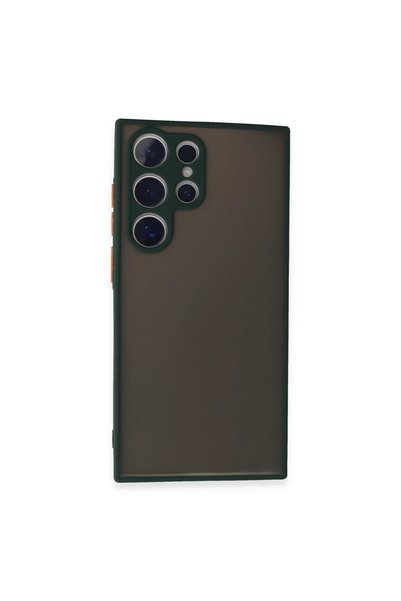 FMA Samsung Galaxy S24 Ultra Case Montreal Silicone Cover - Green