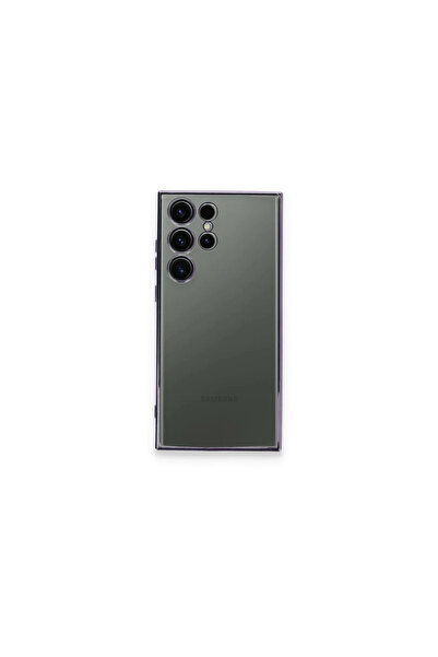 Samsung Galaxy S24 Ultra Kılıf Razer Lensli Silikon - Siyah