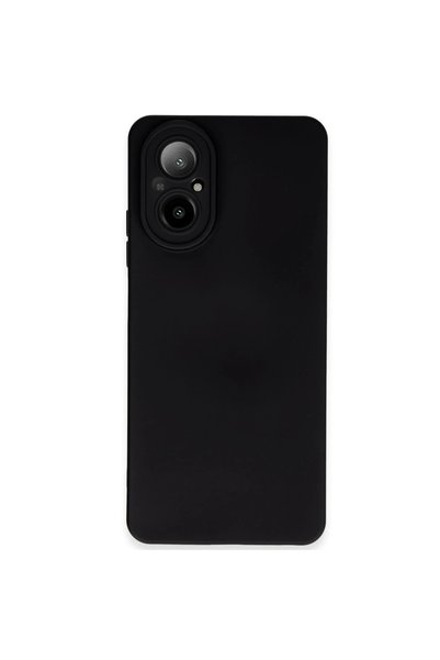 Generic Brand Realme 12 Lite Case Nano Inside Velvet Silicone - Black