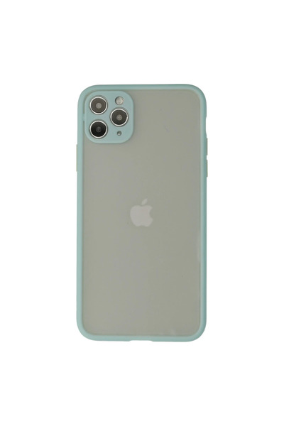 Generic Brand Apple iPhone 12 Pro Max Case Montreal Silicone Cover - Turquoise