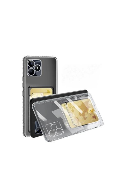Generic Brand Realme Note 50 4g Case Card Transparent Silicone - Transparent