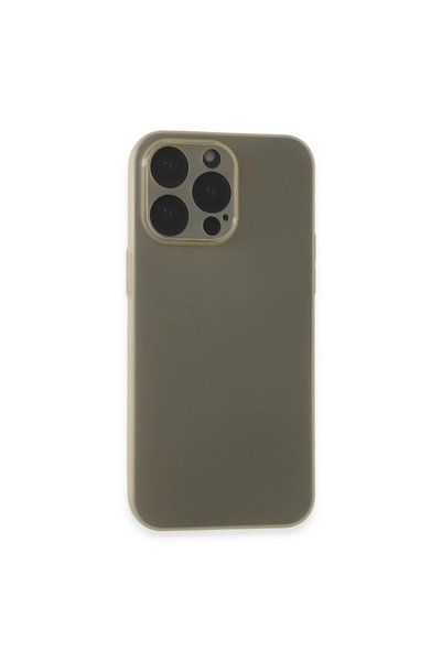 OtoTech غطاء سيليكون بوما لـ Apple iPhone 15 Pro - رمادي تيتانيوم