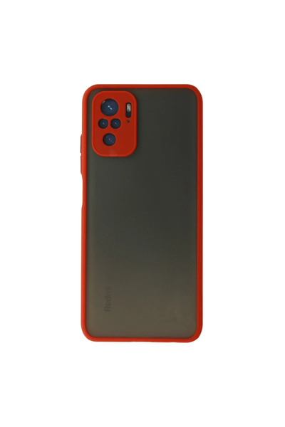 FMA Xiaomi Redmi Note 10 Case Montreal Silicone Cover - Red