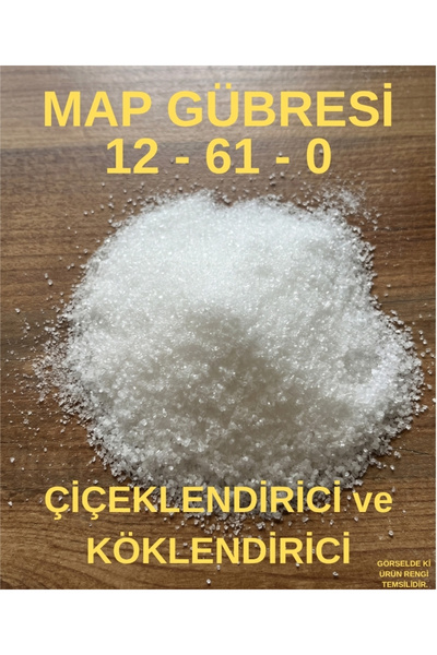 Saglam Tarım Çiçeklendirici ve Köklendirici Gübre, Map Gübresi (12.61.0) 250 Gr.