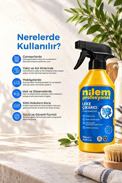 Nilem Profesyonel Leke Çıkarıcı 750 ml