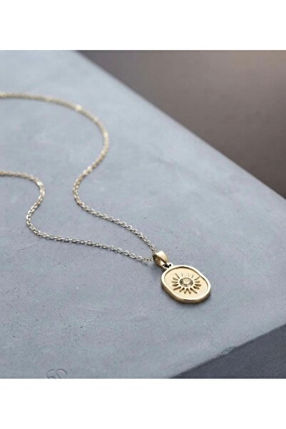 VESPERASTOREE Sun Pendant - Elegant Pearlescent Sun Pendant