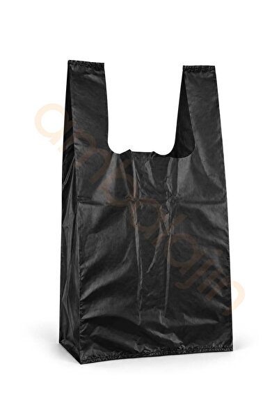 Home 1 kg Thick Black Bag Small Size Trash Bag Athlete Bag Market Bag Greengr...