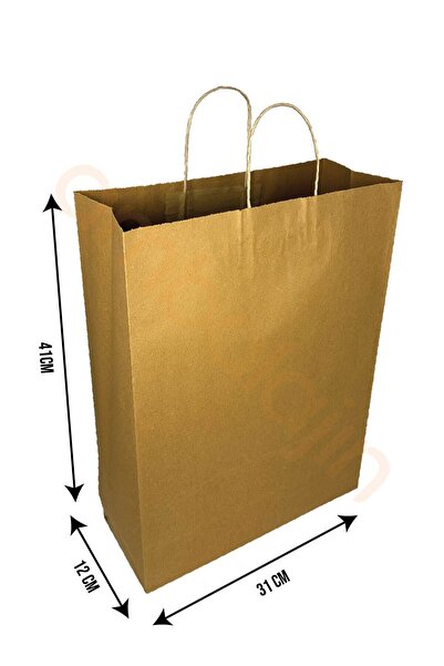 Home 300 Pieces 31X12X41 Cardboard Bags with Twist Ties Large Size