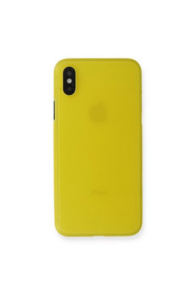 OtoTech غطاء Apple iPhone XS Max PP رقيق للغاية - أصفر