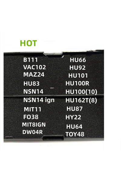 Choice16 HU100 Lishi 2 in 1 HU83 VAC102 HU87 MAZ24 NSN14 FO38 DW04R MIT11 MIT...
