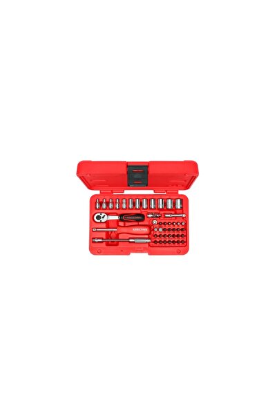 İzeltaş LOKMA ANAHTAR BİTS SET 45 PARÇA 1/4" ALTI KÖŞE