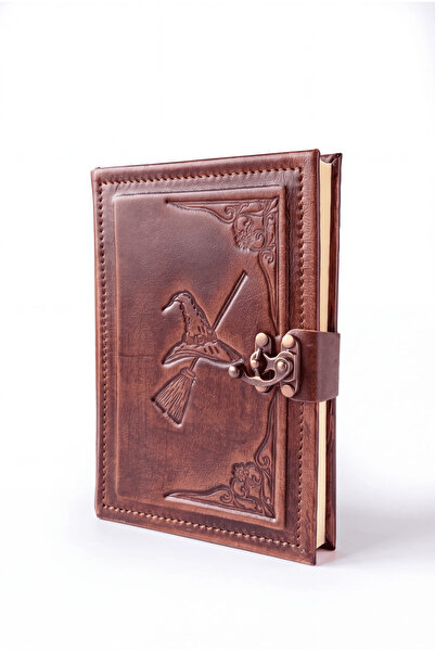 OZ CRAFT NOTE Hakiki Deri El Yapımı Defter – MİSTİK RİTÜEL