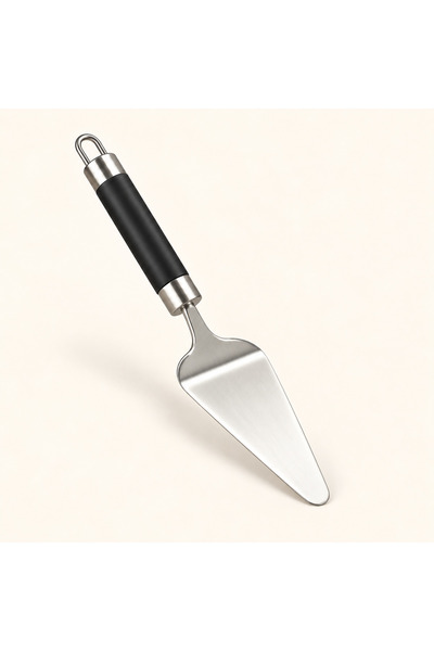 Queen’s Kitchen Siyah Saplı Çelik Spatula