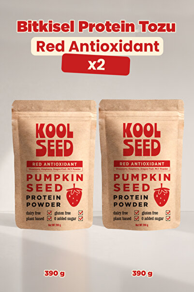 Koolseed Nutrition Red Antioxidant - Bitkisel Protein Tozu x2