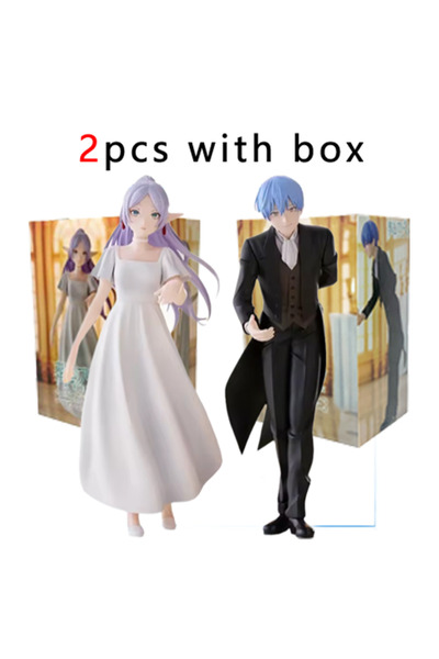 Choice Bandai 2pcs with box 18-20cm Frieren: Beyond Journey's End Anime Figur...