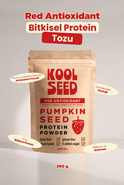 Koolseed Nutrition Red Antioxidant – Bitkisel Protein Tozu