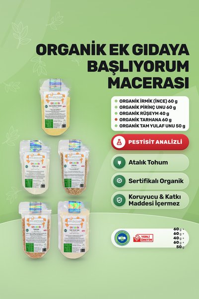 Soul Kitchen Organik Ürünler Organik Ek Gıdaya Başlıyorum Macerası Seti