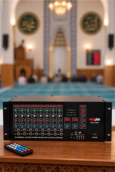 Lastvoice Gold-2550 2x500 Watt Hat Trafolu Mikser Amfi