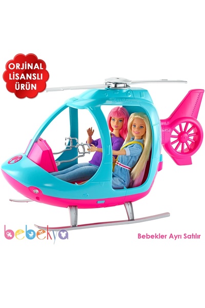 Barbie Dreamhouse Adventures Seyahat Helikopteri Fwy29