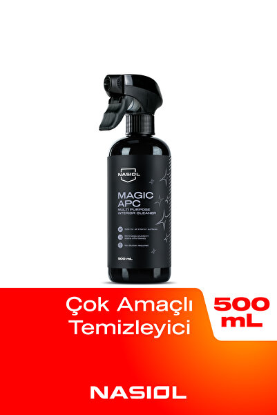 Nasiol Magic Apc Araç içi Çok Amaçlı Sprey Temizleyici-500ml-Koltuk,Döşeme,Pl...