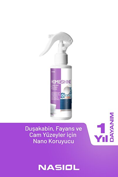 Nasiol Homeshine Kir,Kireci Önleyen Ev Seramik,Fayans,Cam,Duşakabin Nano Kapl...