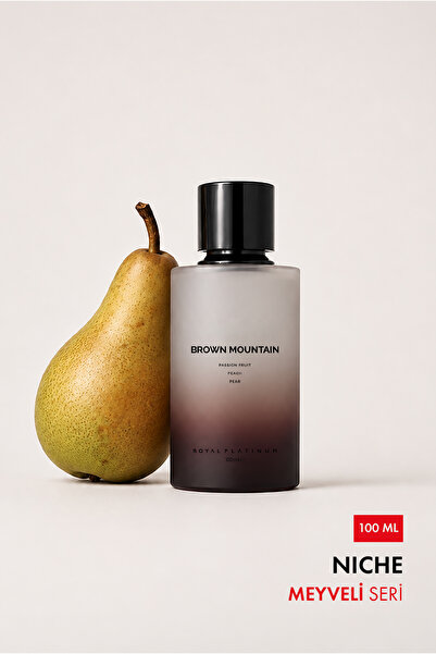 Royal Platinum Brown Mountain 100 Ml Unisex Niche Parfüm Meyve Misk Yoğun