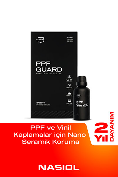 Nasiol PPFGuard Araç Boya Koruma Filmi için Nano Seramik Kaplama-2 Yıl-PPF Ko...