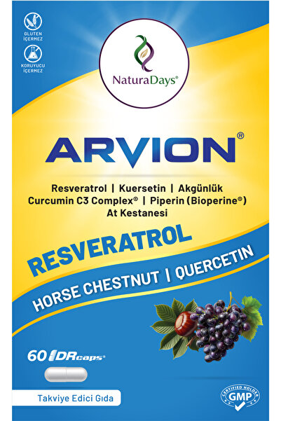 ARVION RESVERATROL 60 KAPSÜL