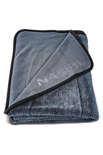 Nasiol Yüksek Su Emici Özellikli Mikrofiber Araç Kurulama Havlusu-Çiziksiz Temizlik-60x90cm-600gsm