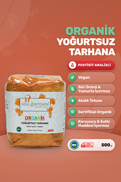 Soul Kitchen Organik Ürünler Organik Yoğurtsuz Tarhana Vegan Katkısız Sertifi...