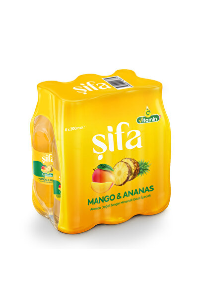 Şifa C VİTAMİNLİ MANGO ANANAS AROMALI MADEN SUYU 24*200 ML