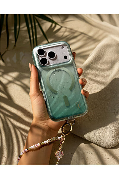 Glitter Glow Iphone 17 Pro Max Magsafe Telefon Kılıfı