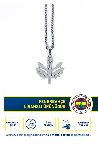 Fenerbahçe FB PALAMUT ÇELİK KOLYE