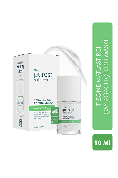 The Purest Solutions T-Zone, Matlaştırıcı Çay Ağacı İçerikli Maskesi 10 ml