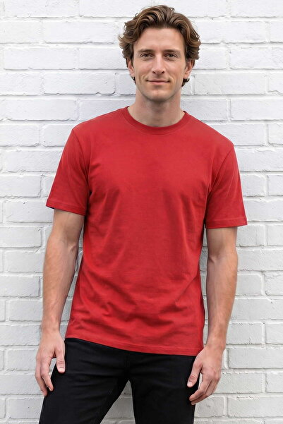 RELAXIA Men's T-Shirt Crew Neck