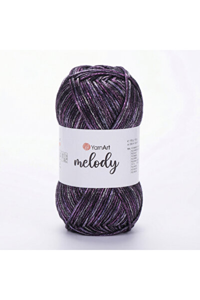 Yarnart Melody - Marbled, Shiny Hand Knitting Thread Marbled-903