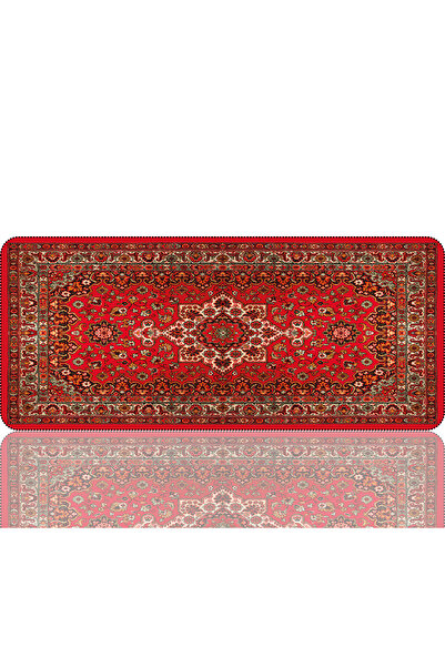 BLS 70x30 Cm Dikişli Kenar Büyük Boy Oyuncu Gaming Mouse Pad Kaymaz Kauçuk Ta...