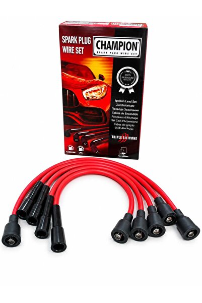 UNIPOWER CHAMPION R12 TOROS 1400 BUJI BOBIN KABLOSU TAKIM (KIRMIZI) 7702128466