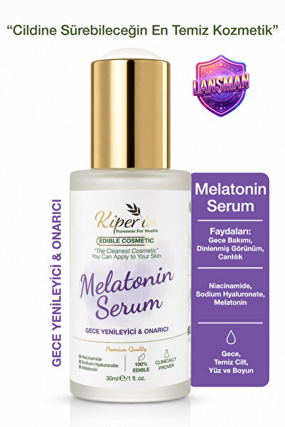 Kiperin Melatonin Serum | Gece Yenileyici & Onarıcı | Melatonin, Niasinamid, ...