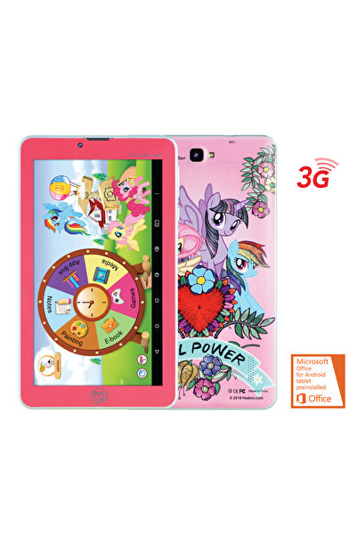 TOUCHMATE My Little Pony 7" Calling Kids Tablet with MS Office - TM-MID 792 LP
