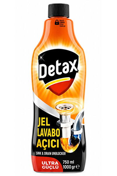 Detax Jel Lavabo Açıcı
