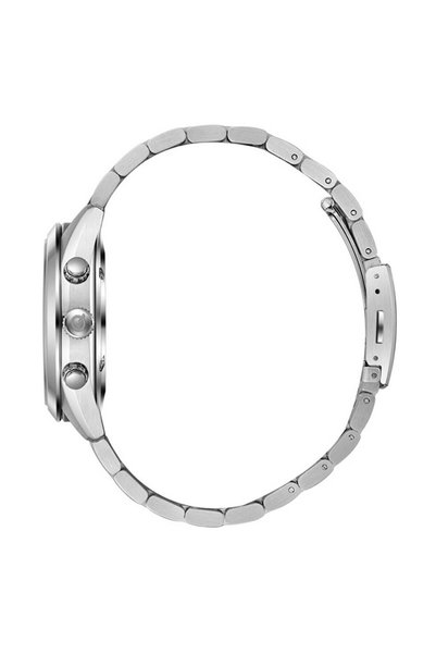 Quantum ADG1217B.390 ساعة يد رجالية من الكوارتز الصلب والزجاج الياقوتي الرمادي 10 ATM 41mm