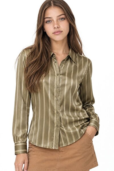 Hiccup Mixray Women's Striped Shirt