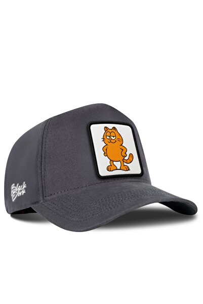 BlackBörk Cat Logo Anthracite Baseball Cap