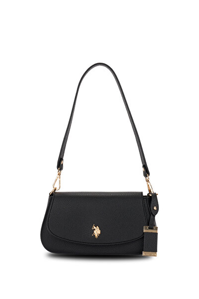 U.S. Polo Assn. Black Women's Shoulder Bag Us26548