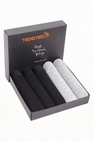 CNT Erkek Pamuklu Boxer 5'li Paket