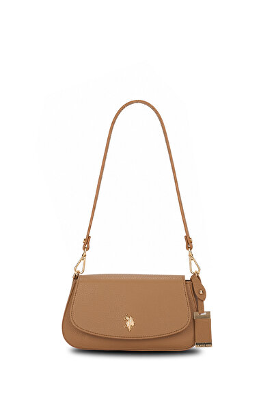 U.S. Polo Assn. K.Beige Women's Shoulder Bag Us26548