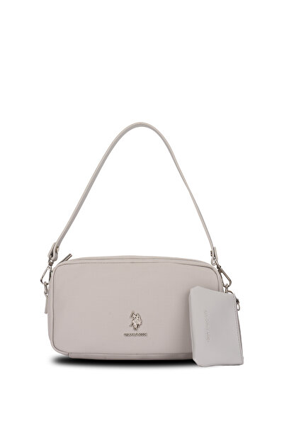 U.S. Polo Assn. Gray Women's Shoulder Bag Us26660