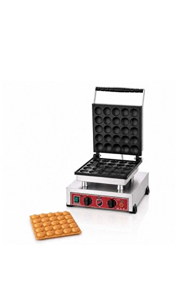 Işıkgaz Silverinox Tekli Kapaklı Bubble Waffle Makinesi